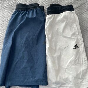 Adidas athletic shorts worn once